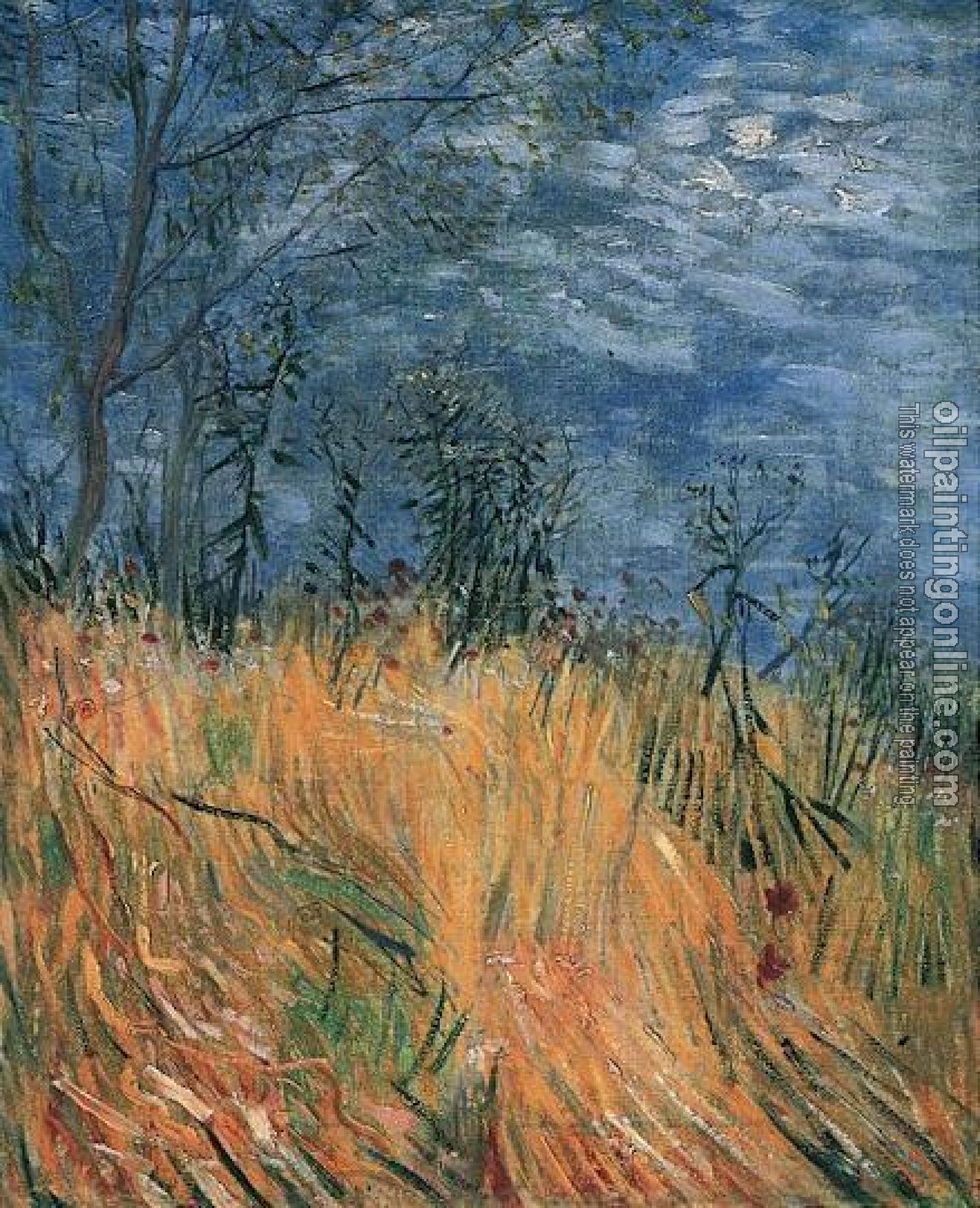 Gogh, Vincent van - Edge of a Wheatfield with Poppies